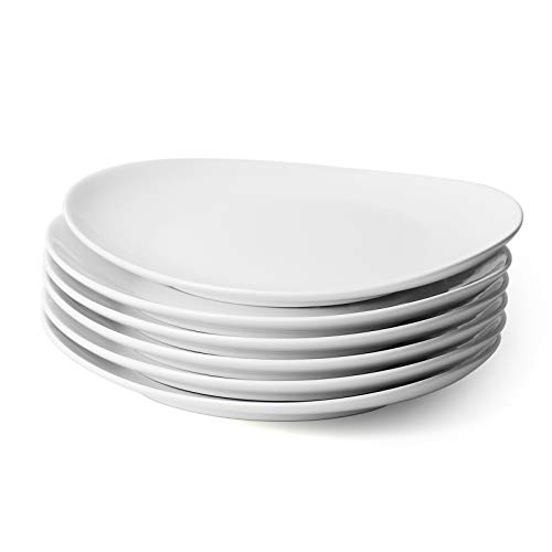Sweese 11 Inch White Dinner Plate Set of 6